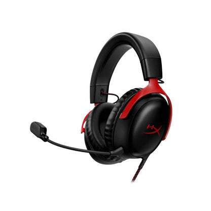 HyperX Cloud III Wired Gaming Headset | Black & Red