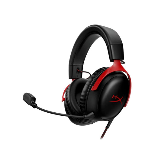 HyperX Cloud III Wired Gaming Headset | Black & Red