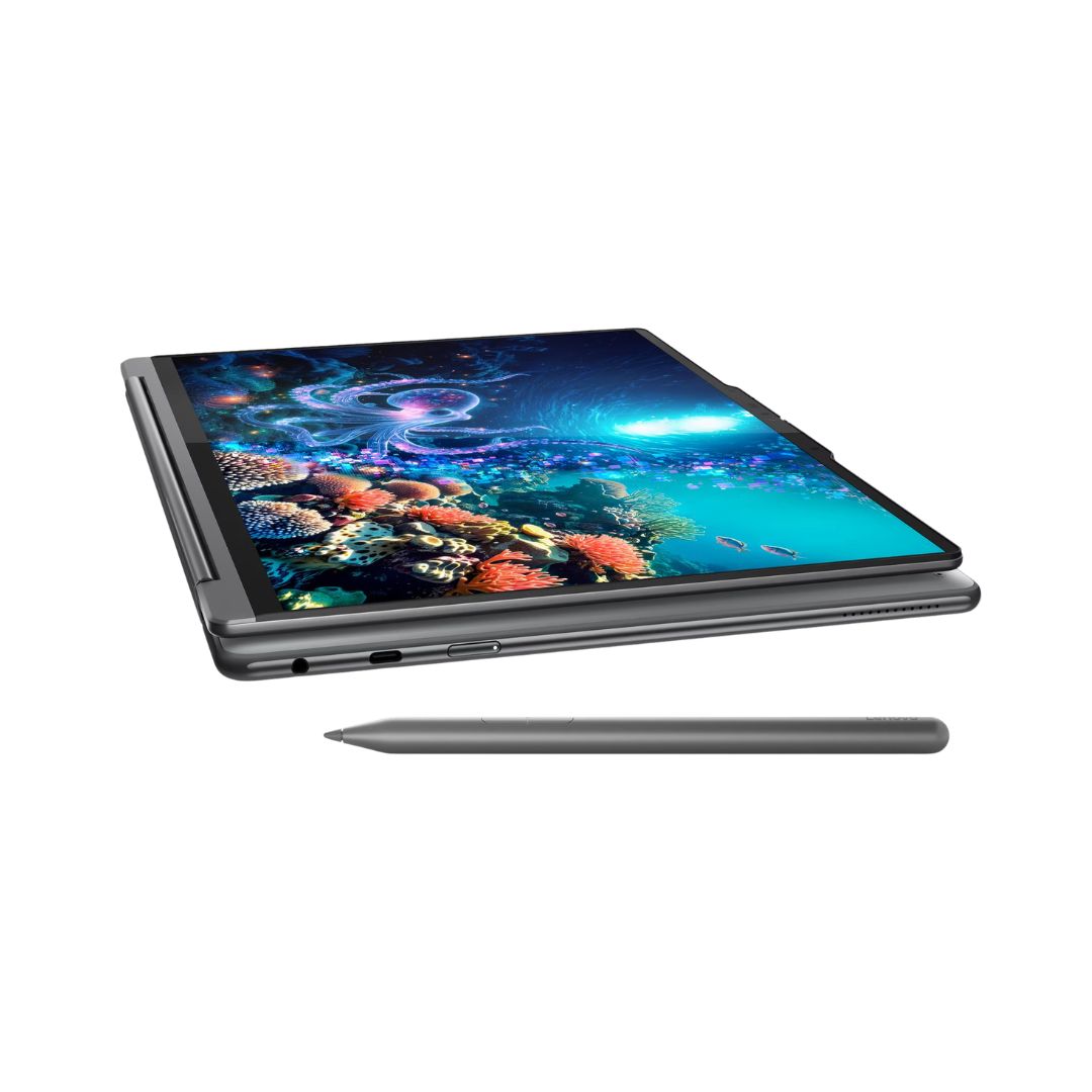 Lenovo Yoga 9 Aura Edition 14ILL10 | (13AX) Intel Core Ultra 7-258V | RAM 32GB | SSD 1TB | Intel Arc Graphics 140V | 14 Inch WQXGA+ OLED 120Hz Touch | Luna Grey