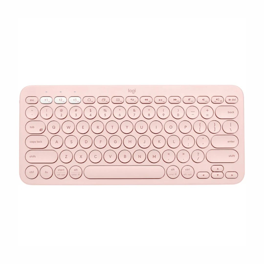 Logitech K380 Multi-Device Bluetooth Keyboard | Rose