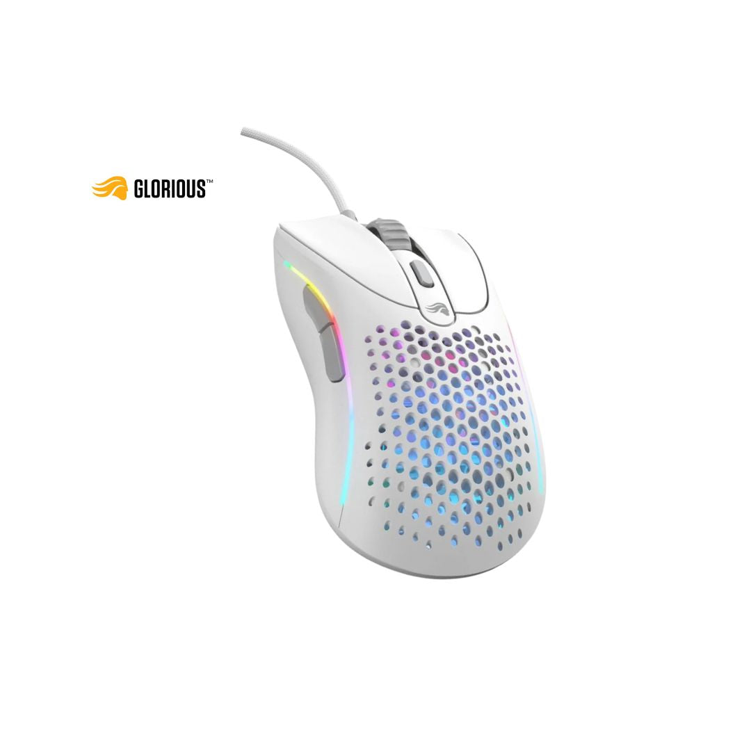 Glorious Gaming Model D2 Wired Gaming Mouse | Matte White