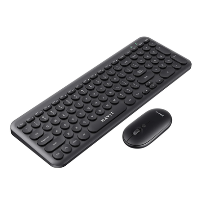 Havit KB254GCM Wireless Keyboard & Mouse Combo | Black (English Layout)