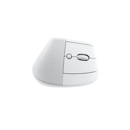 Logitech Lift Vertical Ergonomic | Bluetooth | Wireless Mouse | White