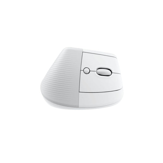 Logitech Lift Vertical Ergonomic | Bluetooth | Wireless Mouse | White