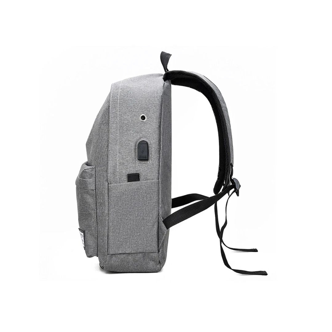 Raptor Business Travel Bag USB 15.6 Backpack | Gray