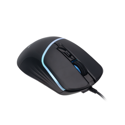 Xtrike Me GM-322 Gaming Mouse Wired USB | 7200DPI Optical Mouse / 7 Buttons / 1000Hz | Colorful RGB Backlit Optical Gaming Mice for PC Laptop Gamer (Black)