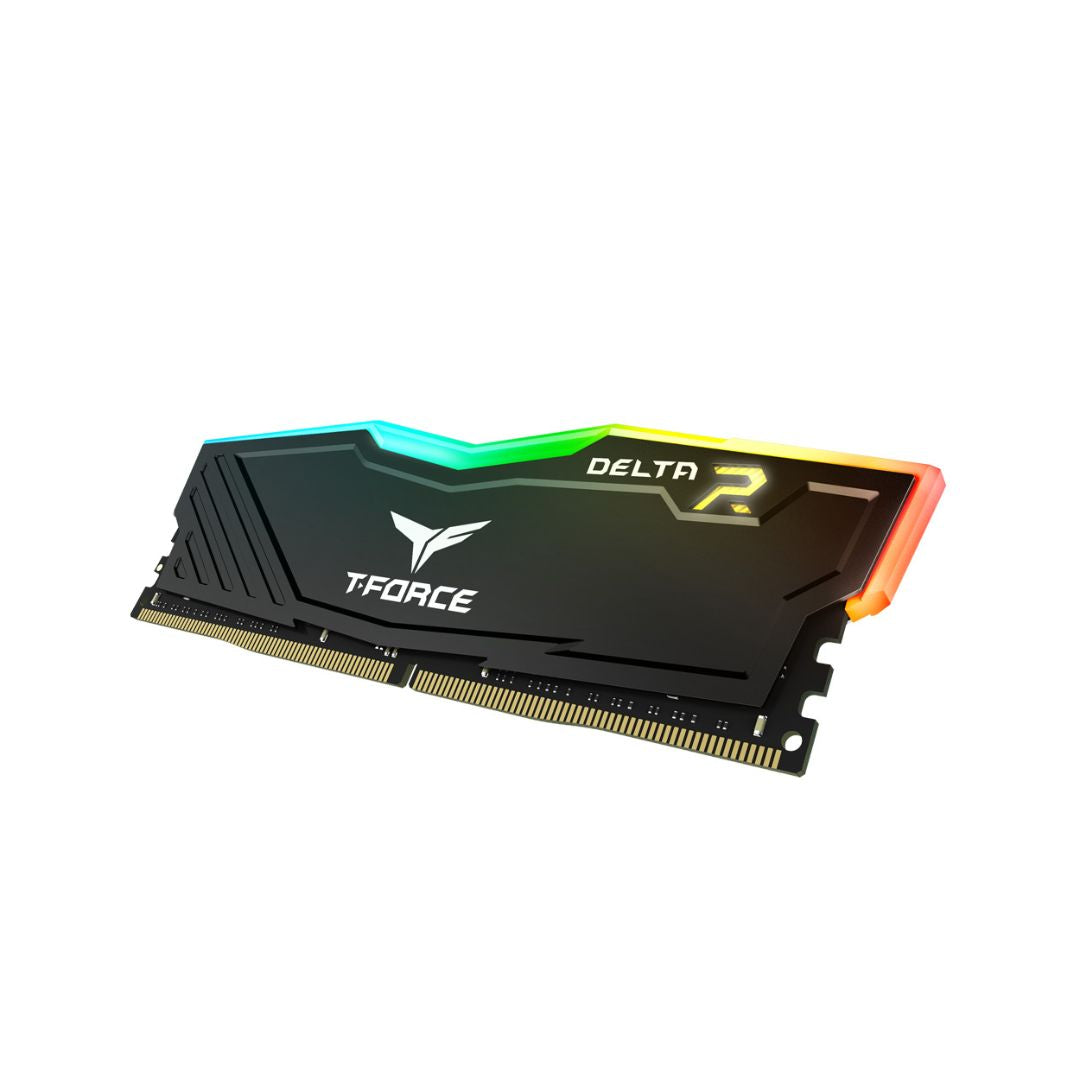 TEAMGROUP T-Force Delta RGB DDR4 Ram 16GB (2x8GB) 3600MHz CL18 | Black