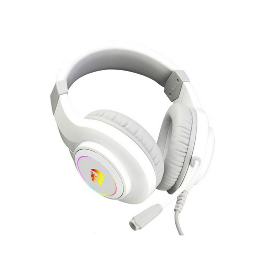 Redragon H260-W RGB Wired Gaming Headset | White