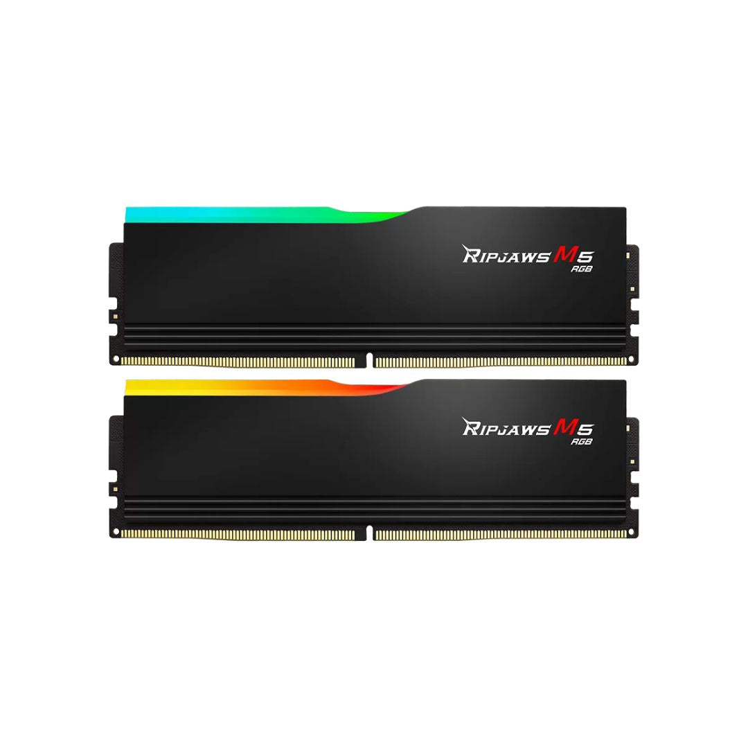 G.SKILL Ripjaws M5 RGB DDR5 32GB (2x16GB) 6000MHz CL36 | XMP | Black