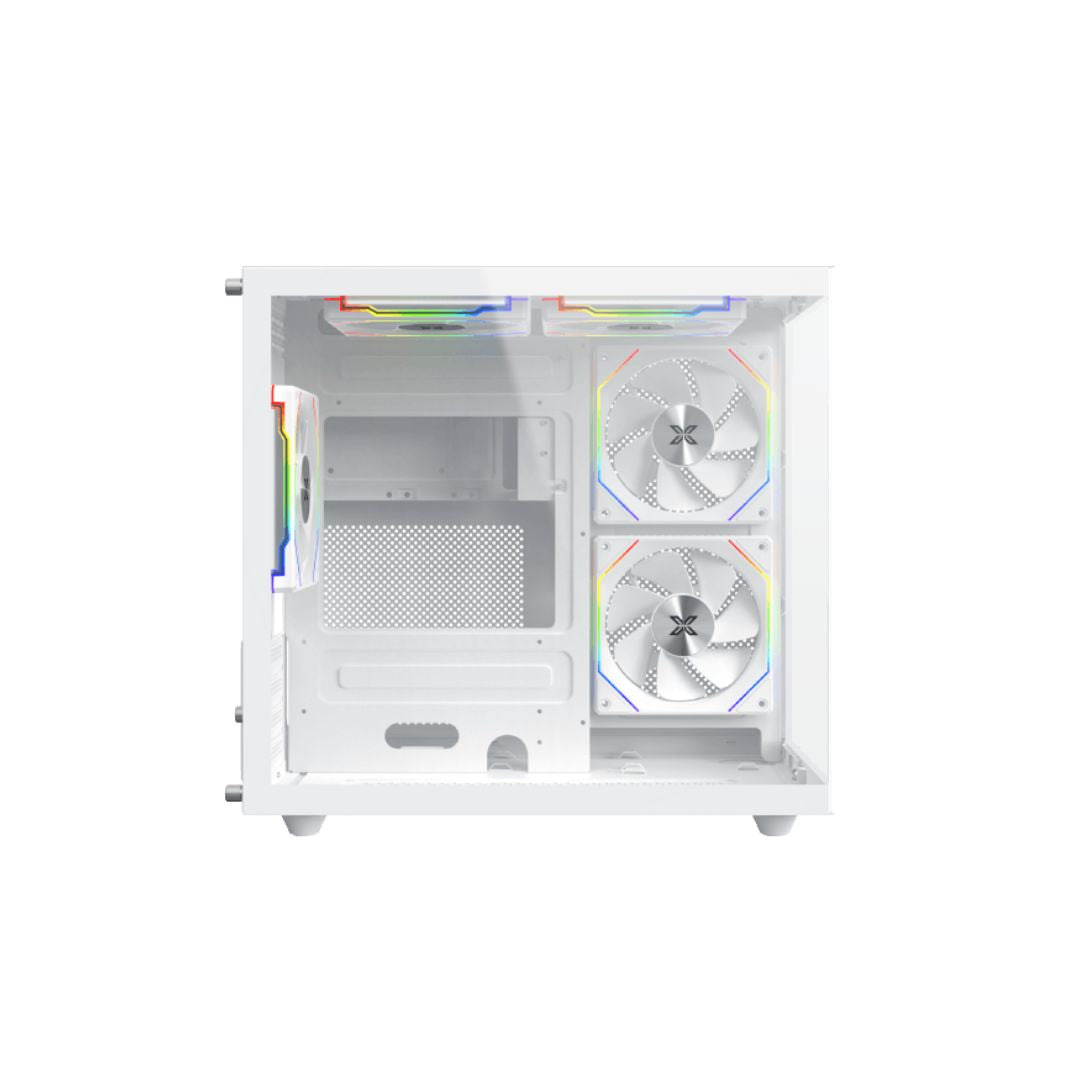 Xigmatek Aqua M Lite Arctic Micro Tower Case | White