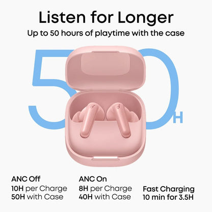 Anker Soundcore R60i NC Wireless Earbuds | Pink