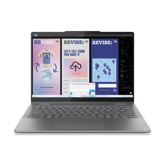 Lenovo Yoga 7 2-in-1 14ILL10 Laptop 83JQ00B3PS - 14" OLED 60Hz Touch Screen - Intel Core Ultra 7 256V - 16GB  RAM  -  512GB SSD -  Shared - WIN 11 PRO K
