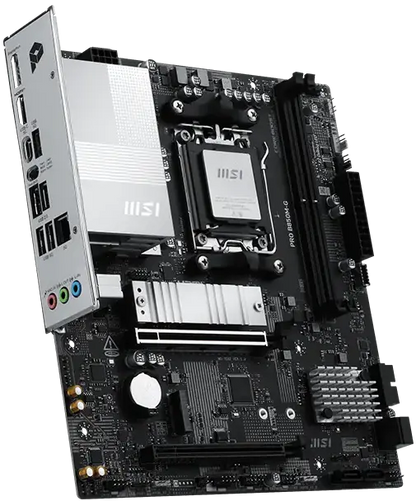 MSI PRO B850M-G Gaming Motherboard | AMD AM5 | DDR5 8200+ OC | PCIe 5.0 x16 | Dual M.2 | 5GbE LAN | USB 5Gbps | Micro-ATX