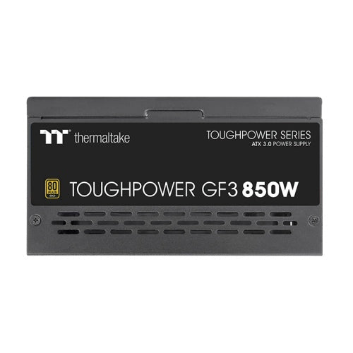 Thermaltake Toughpower GF3 850 W Gold | ATX 3.0 | PCIe 5.0-Ready (12VHPWR) | 80 PLUS Gold | Full Modular | Smart Zero Fan