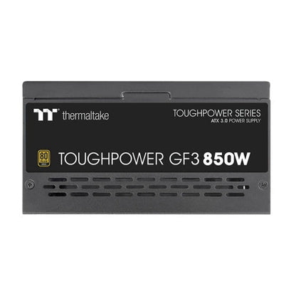 Thermaltake Toughpower GF3 850 W Gold | ATX 3.0 | PCIe 5.0-Ready (12VHPWR) | 80 PLUS Gold | Full Modular | Smart Zero Fan