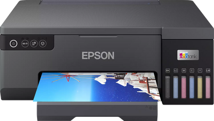 Epson EcoTank L8050 A4 Wi‑Fi Photo Printer | 6‑Color Dye Ink Tank | 5 | 760×1 | 440 dpi | CD/DVD Print | Front Ink Tanks