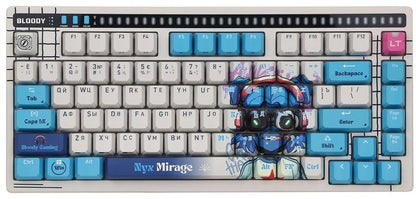 Bloody AT75 Nyx Mirage Alpha Optical Switch Mechanical Keyboard 75%
