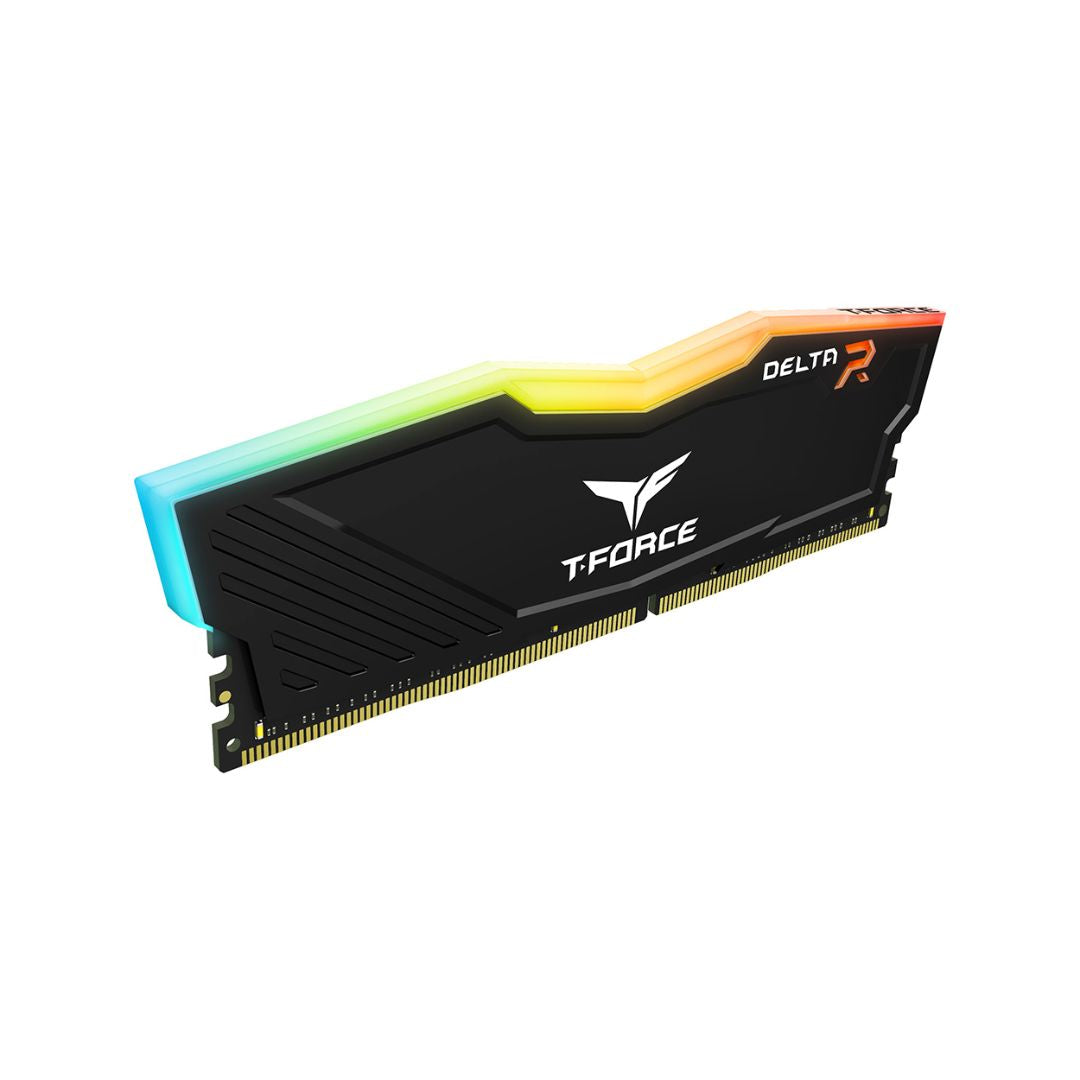 TEAMGROUP T-Force Delta RGB DDR4 Ram 16GB (2x8GB) 3600MHz CL18 | Black