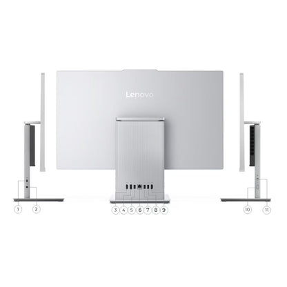 All in One Lenovo IdeaCentre 24IRH9 | (110184) | Intel Core i5-13420H | RAM 8GB | SSD 512GB | Intel UHD Graphics | 24 FHD IPS 100Hz | Cloud Grey