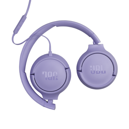 JBL Tune 520C USB-C Hi-Res Wired On-ear headphones | Purple