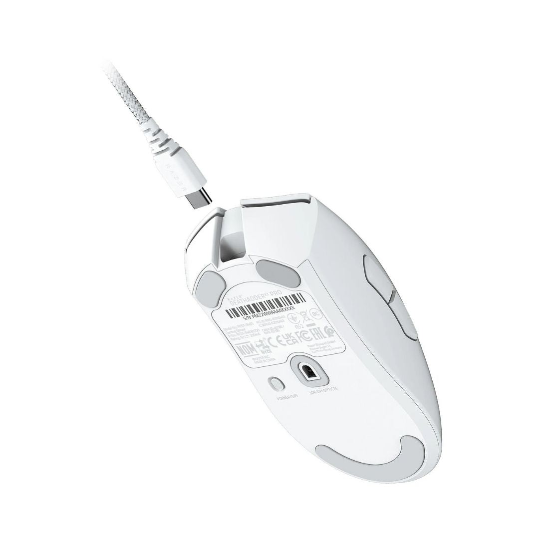 Razer DeathAdder V3 PRO Gaming Mouse | White