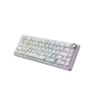 ATTACK SHARK X65 PRO Magnetic Keyboard | White Contours