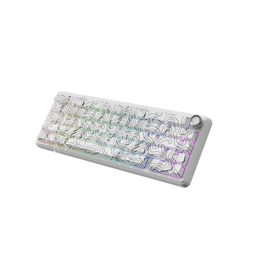 ATTACK SHARK X65 PRO Magnetic Keyboard | White Contours