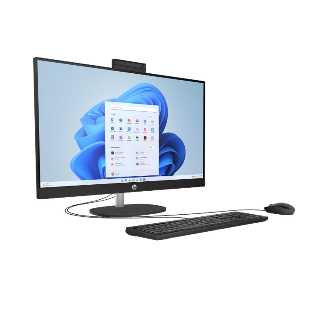 All In One HP 27-CR0156NH/CR0086NH | Intel Core i7-1355U | RAM 8GB | SSD 512GB | Intel Iris Xe Graphics | 27 FHD | Black