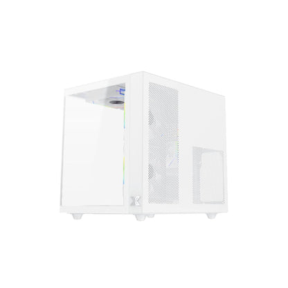 Xigmatek Aqua M Lite Arctic Micro Tower Case | White