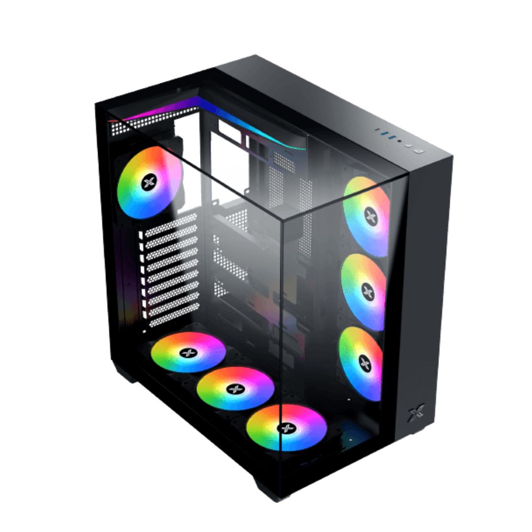 Xigmatek Aqua V Mid Tower Case | Black