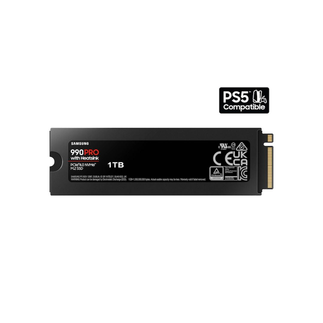 SAMSUNG 990 PRO SSD 1TB PCIe Gen 4 | Heatsink | NVMe
