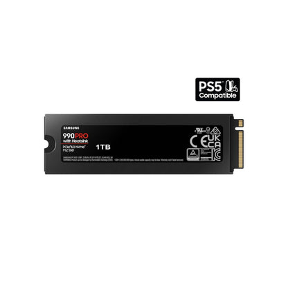 SAMSUNG 990 PRO SSD 1TB PCIe Gen 4 | Heatsink | NVMe