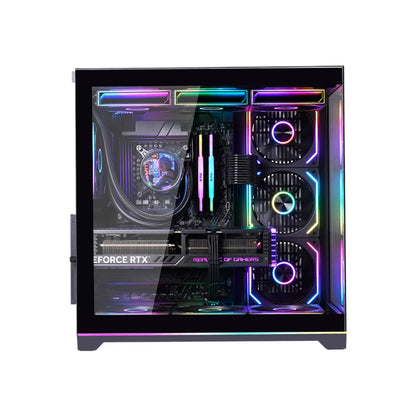 Wjcool Man ROBIN II PLUS SCAR 4 Fan Mid Tower Case | Black