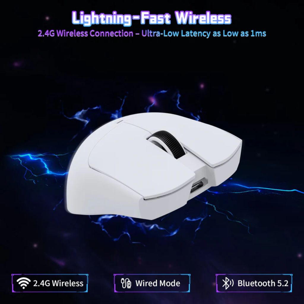 ATTACK SHARK X11 SE Wireless Gaming Mouse | White