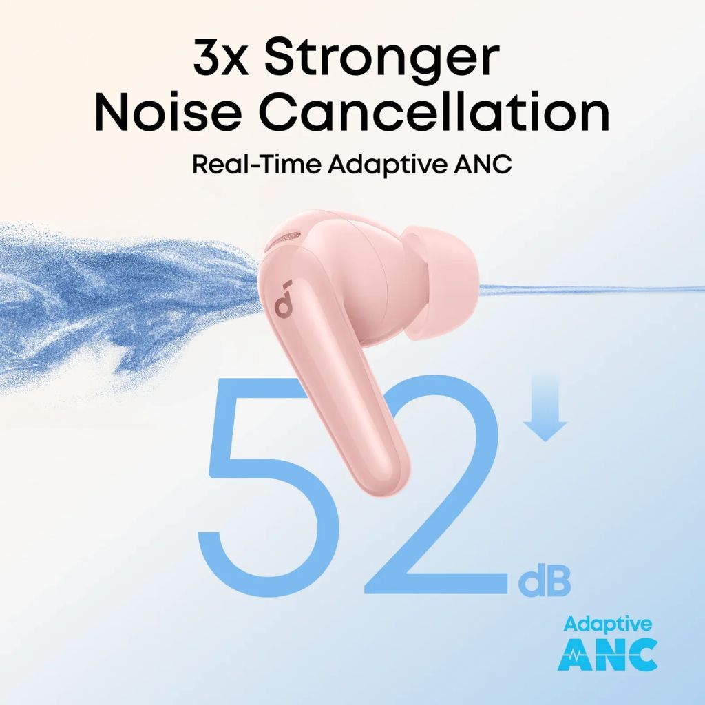 Anker Soundcore R60i NC Wireless Earbuds | Pink