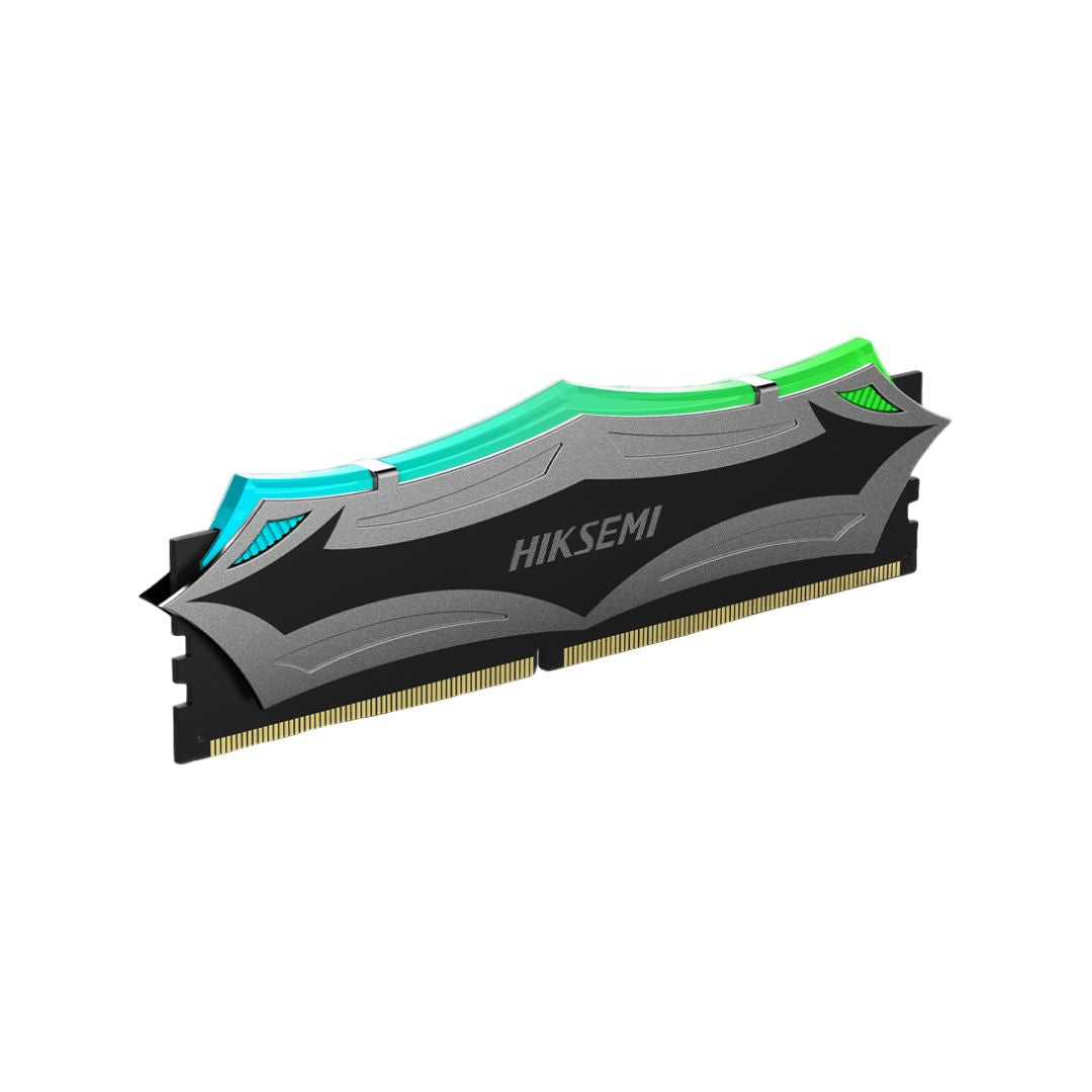 Hiksemi Akira 16GB (1x16GB) 3200Mhz CL16 DDR4 RGB Desktop Memory | Silver