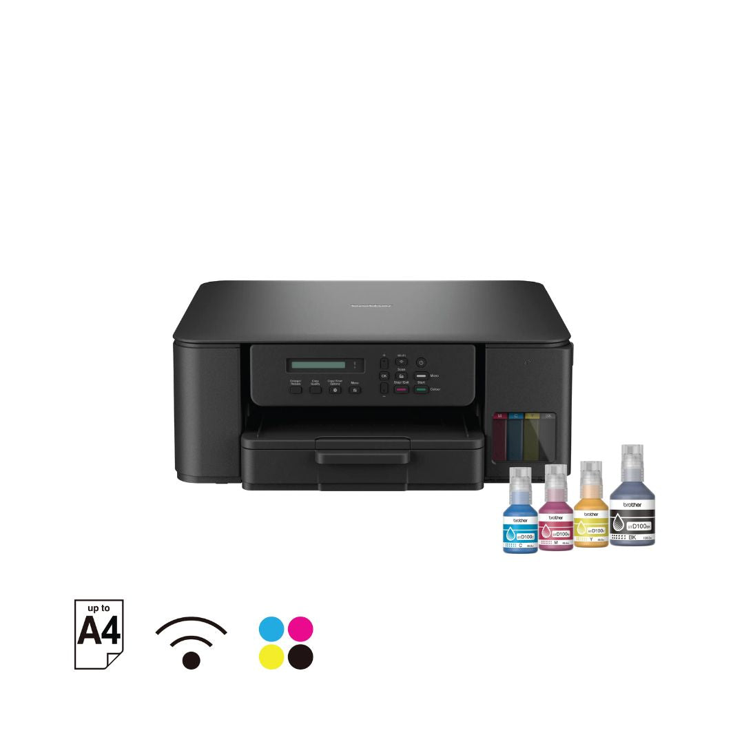 Brother Inkbenefit DCP-T530DW | Compact 3-in-1 Ink Tank Color Printer