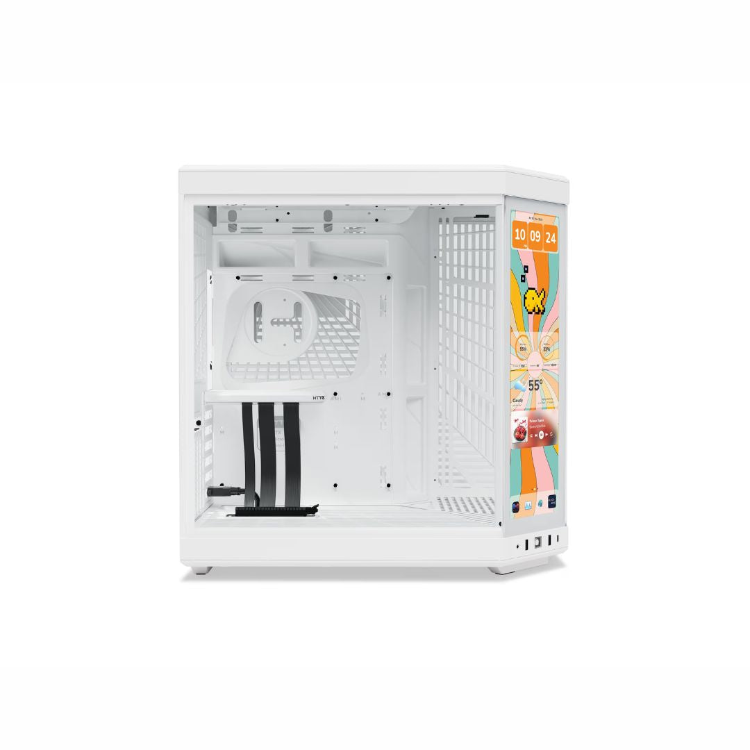 HYTE Y70 touch infinite Mid Tower ATX Case | Snow White