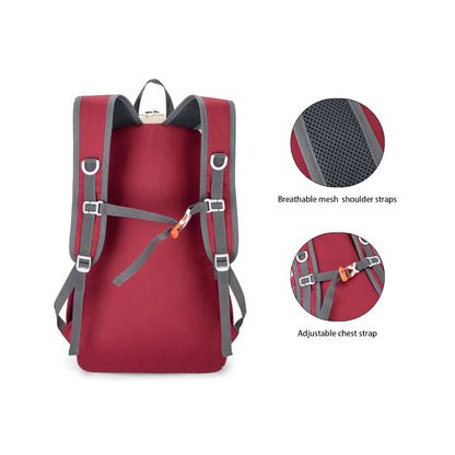 Raptor Travel Hiking Compartments Backpack | Red