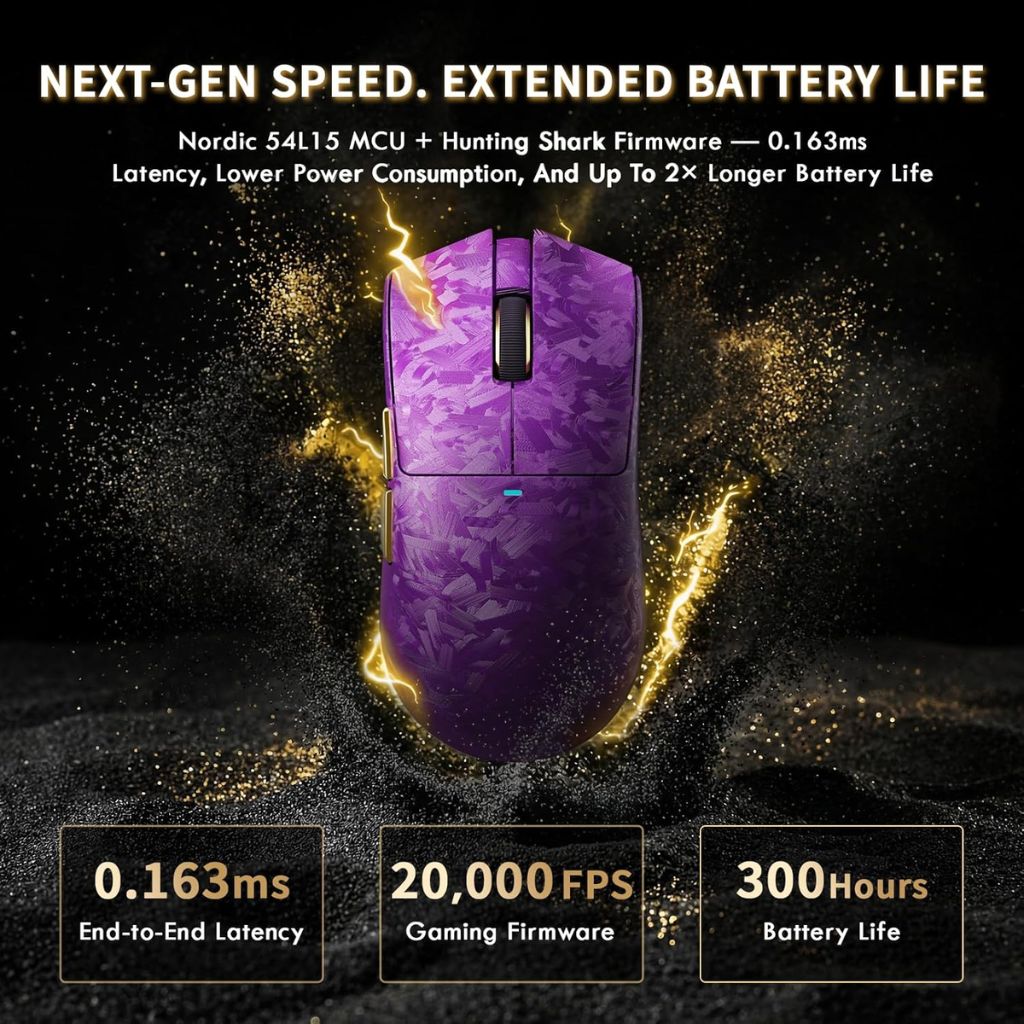 Attack Shark X11 Ultra Wireless | Purple