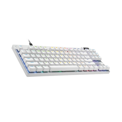 Logitech G PRO X TKL RAPID Wired Gaming Keyboard | White