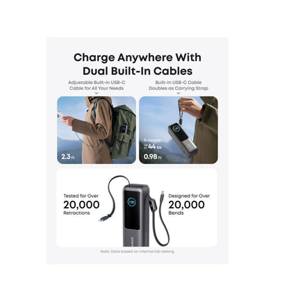 Anker Laptop Power Bank 25 | 000mAh | 165W | Black