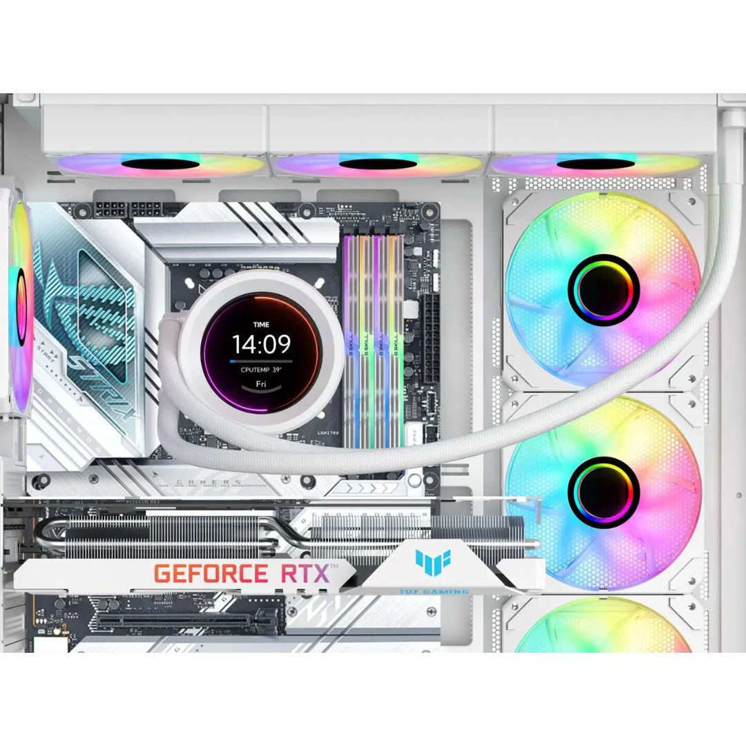SAMA SM360 PRO ARGB Liquid CPU Cooler | White
