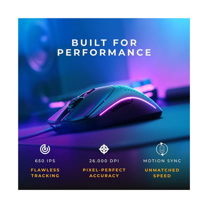 Glorious Gaming Model O2 Wired Gaming Mouse | Black