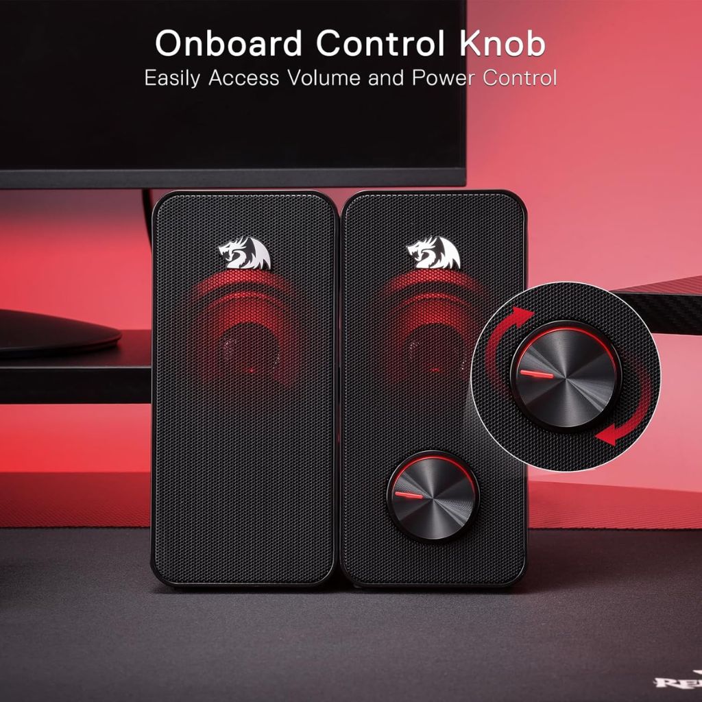 Redragon Stentor GS500 Wired Desktop Speakers