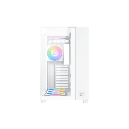 Xigmatek Aqua V Mid Tower Case | Arctic White