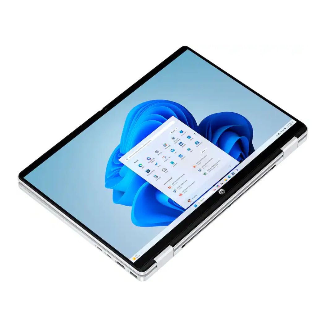 HP OmniBook 5 Flip 14-FP0013DX | Intel CORE 5-120U | RAM 8GB | SSD 512GB | Intel Graphics | 14.0 Inch WUXGA FHD+ IPS Touch | Glacier Silver