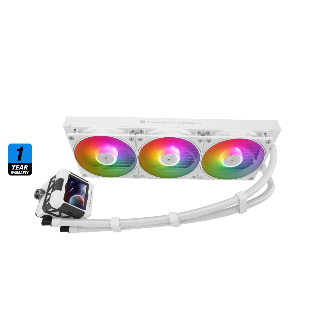 Thermalright Frozen Warframe 360 ARGB Liquid CPU Cooler | White