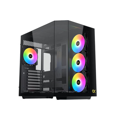 Xigmatek CUBI II Glass | Mid Tower Case | Black