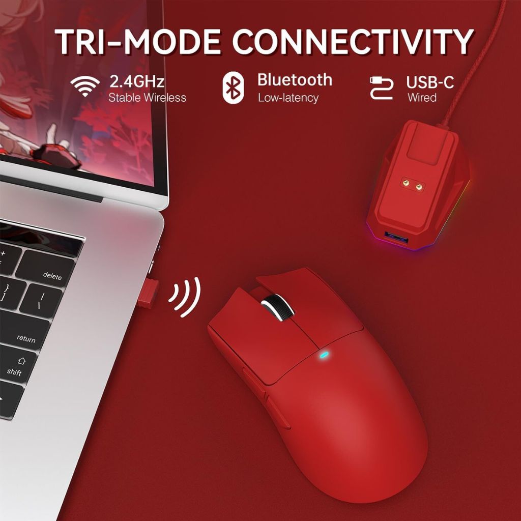 Attack Shark X11 Ultra Wireless | Red